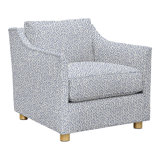 Newlin Linen Sunbrella® Cotton Armchair