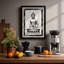 Seated Buddha Japandi - Framed Print-124161374-124161375