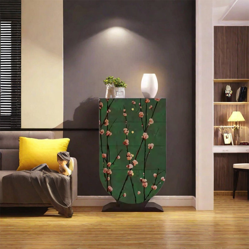 Four Drawer Decorative Cabinet
