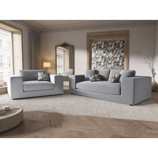 Micadoni Home 3 Seater Velvet Sofa
