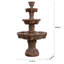 Three-Tier Antique Fountain-126248603