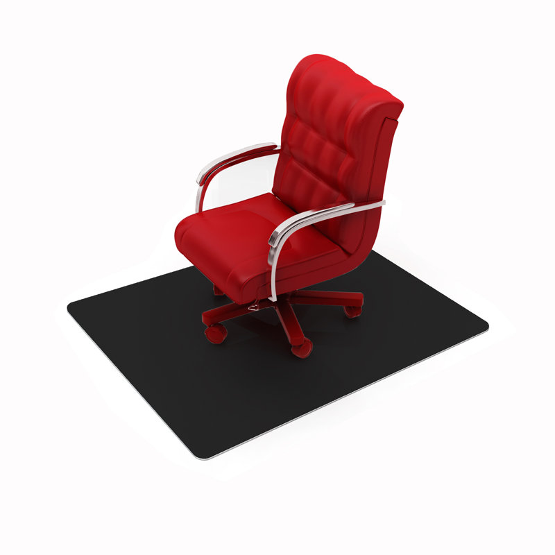 Low Pile Carpet Rectangle Chair Mat, 116cm W x 150cm L