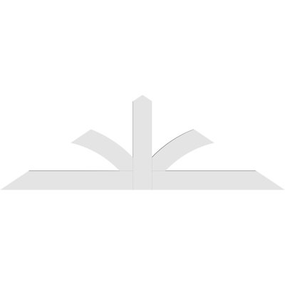 Support pour pignon en PVC de qualité architecturale Richland