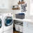 Plastic Laundry Basket with Handles