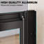 185mm H Hinged Framed Shower Door with Clear Glass-1806238456-1806238458