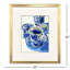 Art encadré à mémoire de porcelaine