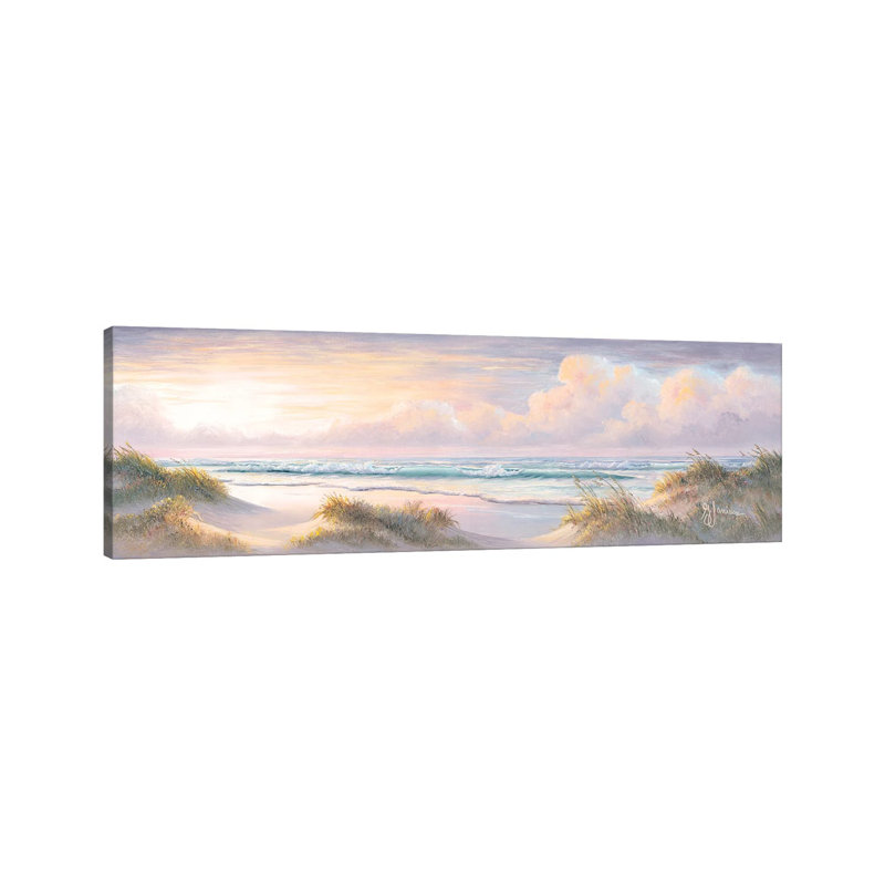 Paysage marin II, H 20 po x l 60 po x P 1,5 po