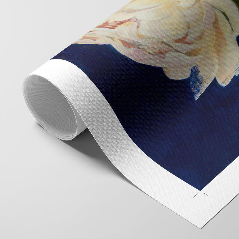 JOLIE COMME PEONY I - Impression sur toile seulement - NON-CADRE