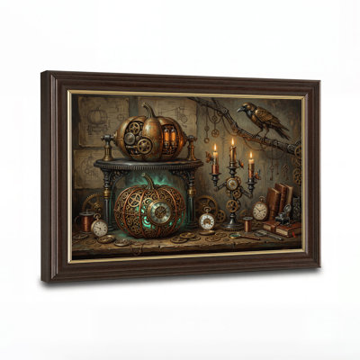 Art mural sur toile d'Halloween Steampunk