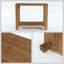 Solid Wood Side Table Set