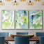 Rising Above I - Ensemble de 3 reproductions encadrées sur toile-91887176-91887180
