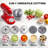 5-in-1 Food Processor Attachment Compatible with KitchenAid Stand Mixers by GVODE