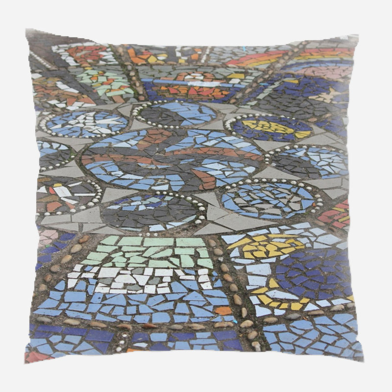 Microsuede Reversible Throw Pillow