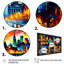 «Colorful Montreal City I», reproduction sur toile-86580649-86580648