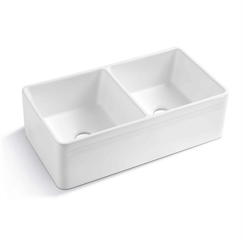 33'' L Single Bowl Ceramic Kitchen Sink