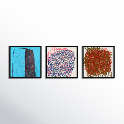 Tangle. Set Of 3 by Stephanie Dennis