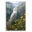  «Spring Owl 2» par Ann Klee, art mural en verre acrylique, 12 po x 16 po-842002583