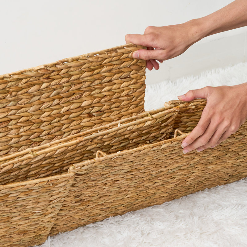 Ludmilla Wicker Trunk, 24"L x 13.8"W x 12.2"H