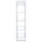 Colfax Clear 5-shelf Bookshelf