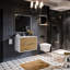 Ensemble de meuble-lavabo mural simple 35 po Kiskimere