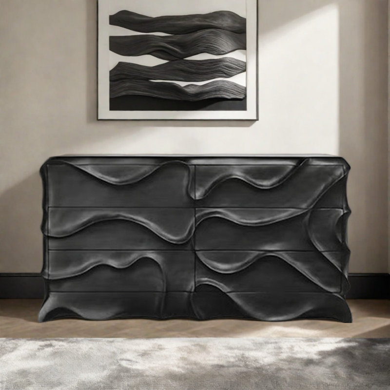High-End Black Sideboard