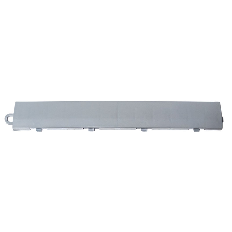 12'' L x 1.75'' W Plastic Interlocking Deck Side Trim in Gray