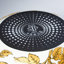 Casserole dorée avec couvercle en verre Golden Flowers Belly-86039576