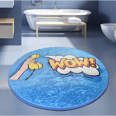 Fahy Round 100 cm x 100 cm Shaggy Area Rug