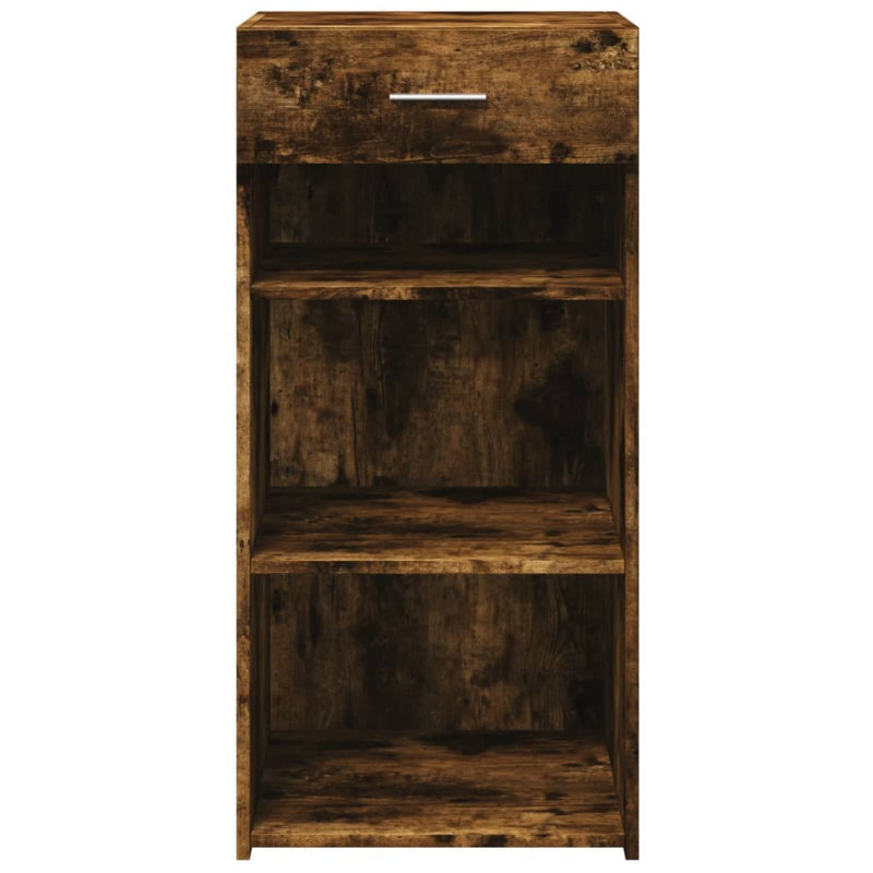 Alphanso 45cm Sideboard, 93cm H x 45cm W x 42.5cm D, Smoked Oak