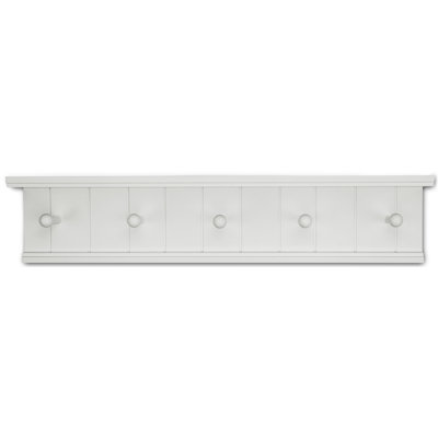 5 - Hook Wall Mounted Coat Rack