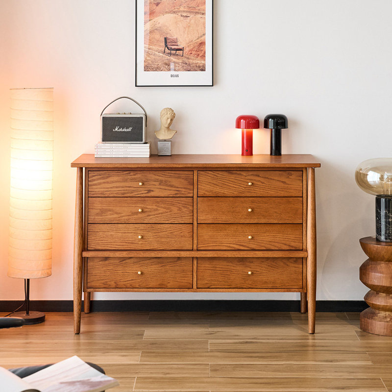 Buffet de style rÃ©tro franÃ§ais simple, Brown