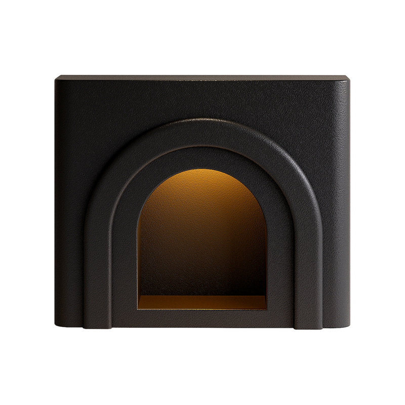 French-style high-end floor-standing decorative fireplace with LED lighting and storage cabinet
