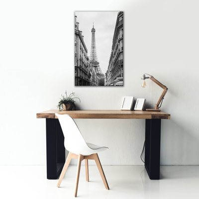 «Eiffel Glimpse» par Laura Marshall, art mural sur toile