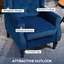 HOMCOM Wingback Accent Chair Armchair High Back-719768512-719768514