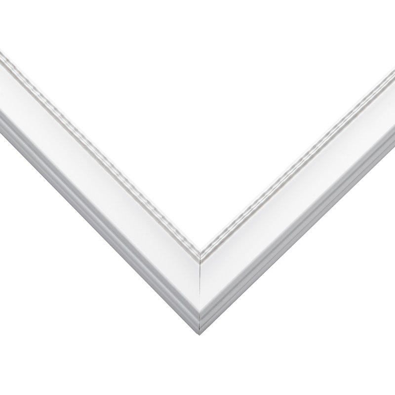 Chedo Solid Wood Picture Frame, White, 14" W x 20" H
