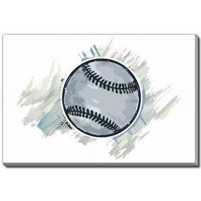 Baseball Canvas Wall Art
