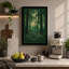 Quiet Northern Forest Scandinavian - Wrapped Canvas-565017140-565017141