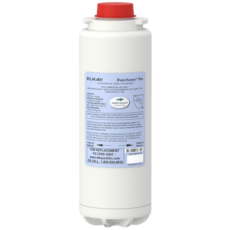 Filtre de remplacement sous l'évier Watersentry® Plus