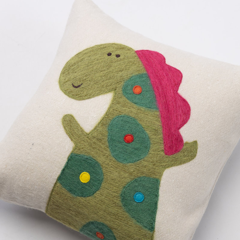 Wool Square Pillow Cover & Insert