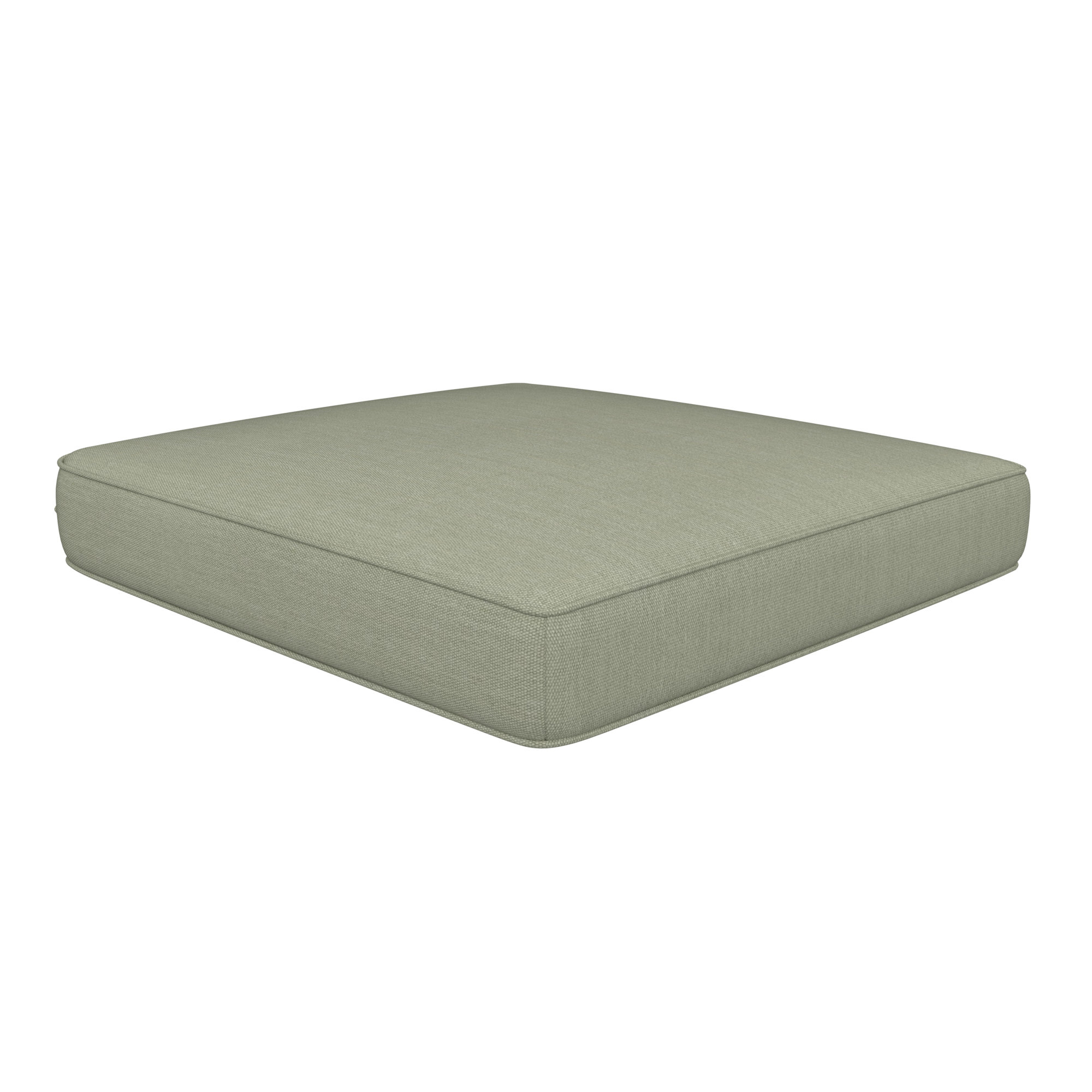 Amala Outdoor Sunbrella® Dining Seat Cushion, Sunbrella Canvas Seasalt