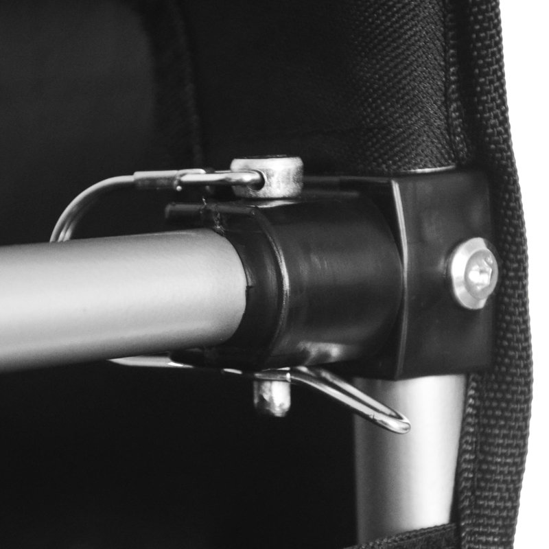 Remorque de chargement de vélo robuste avec housse imperméable amovible, Noir