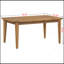 Table basse d'extérieur en bois d'acacia
