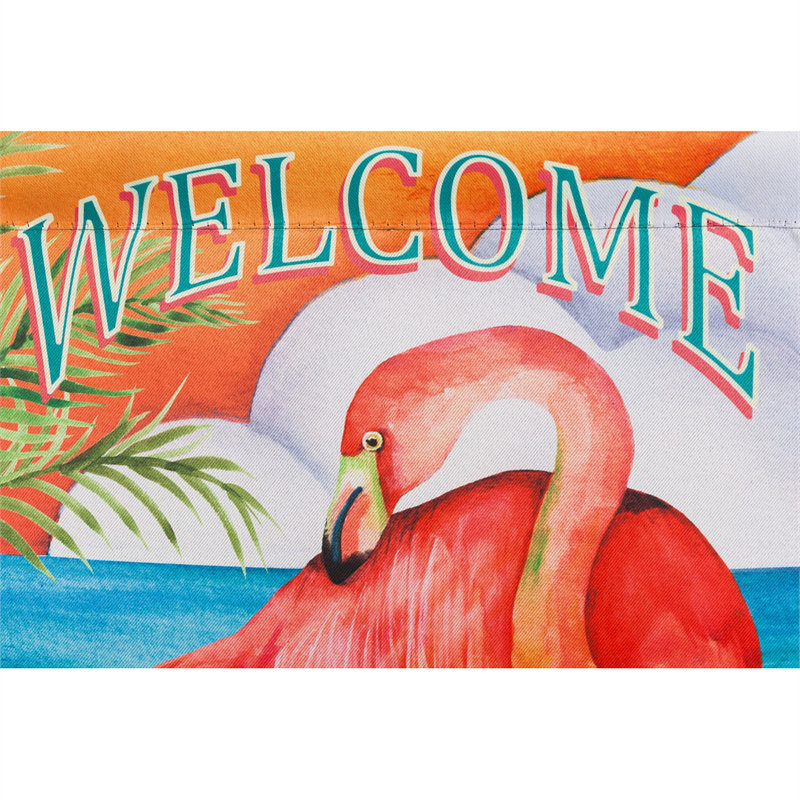 Drapeau de jardin suède paradise welcome