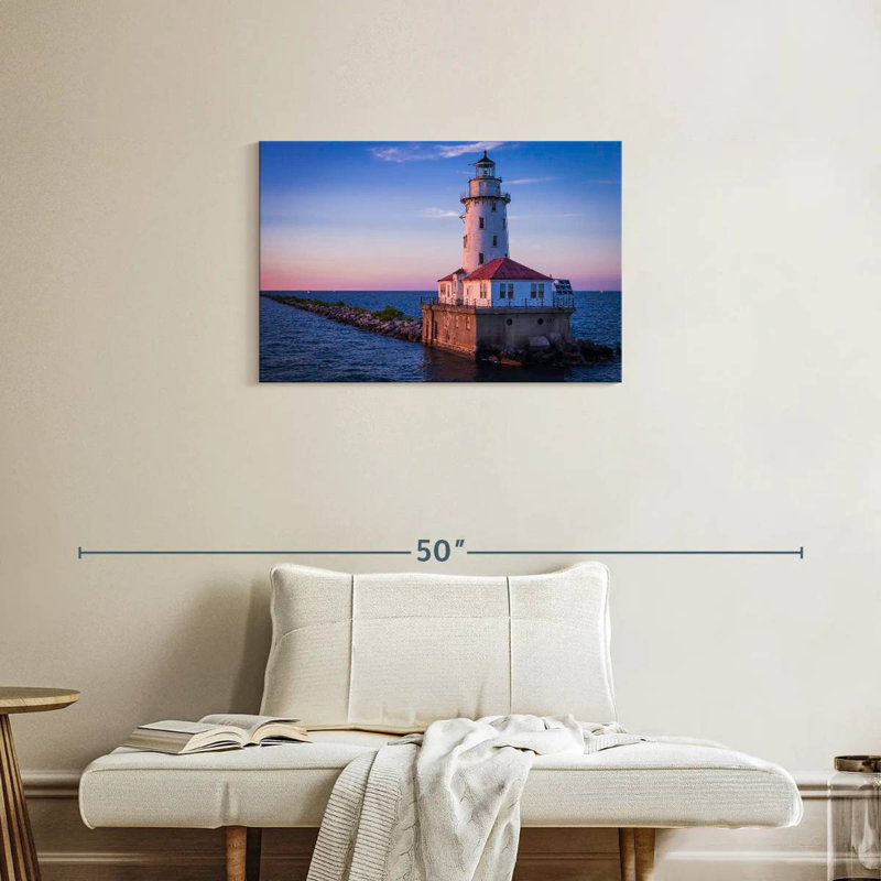 Aletra Chicago Harbor Light, 20" H x 30" W