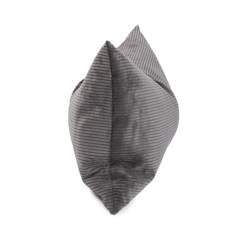 Gousset Pana - Insert en duvet, Gris anthracite, H 14 po x l 22 po, Rectangle