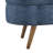 Ottoman Oval Storage Bench,Rubber Wood Legs-910951382