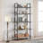 Bookshelf, 5 Tier Shelf Bookcase, Tall Bookshelf with Storage-2043694992