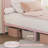 Upholstered Platform Bed with Velvet Headboard-621628381-621628382