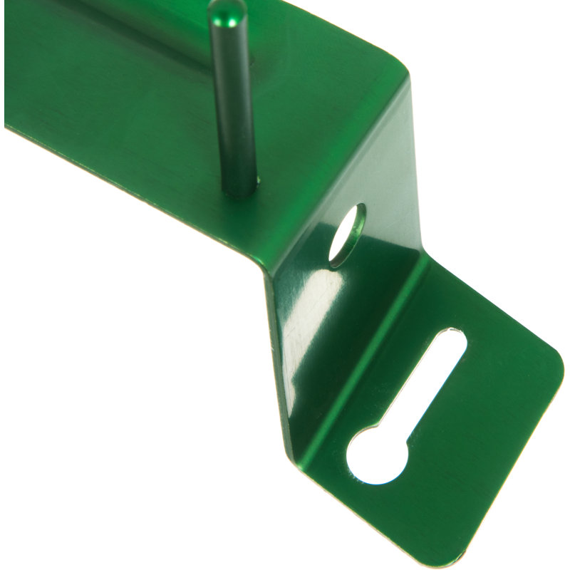 Sparta® Metal Straight Wall Mounted Pot Rack, Green