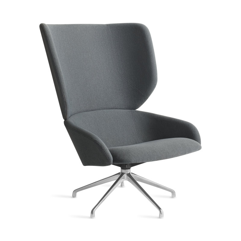 Heads Up Swivel Lounge Chair, Maharam Mode in Machine